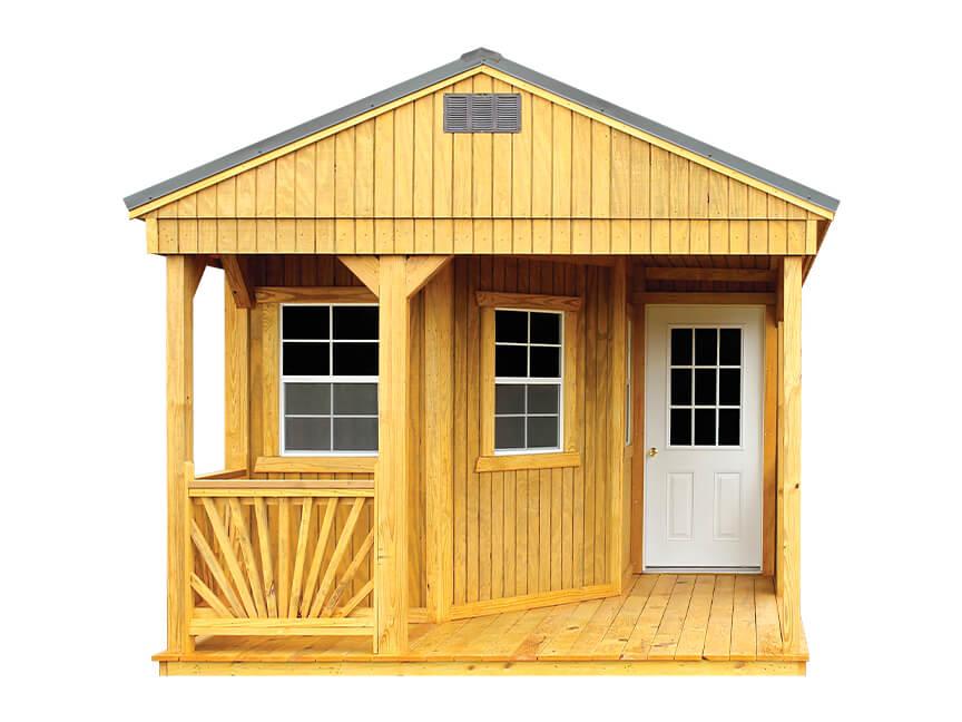 Deluxe Playhouse Utility Shed